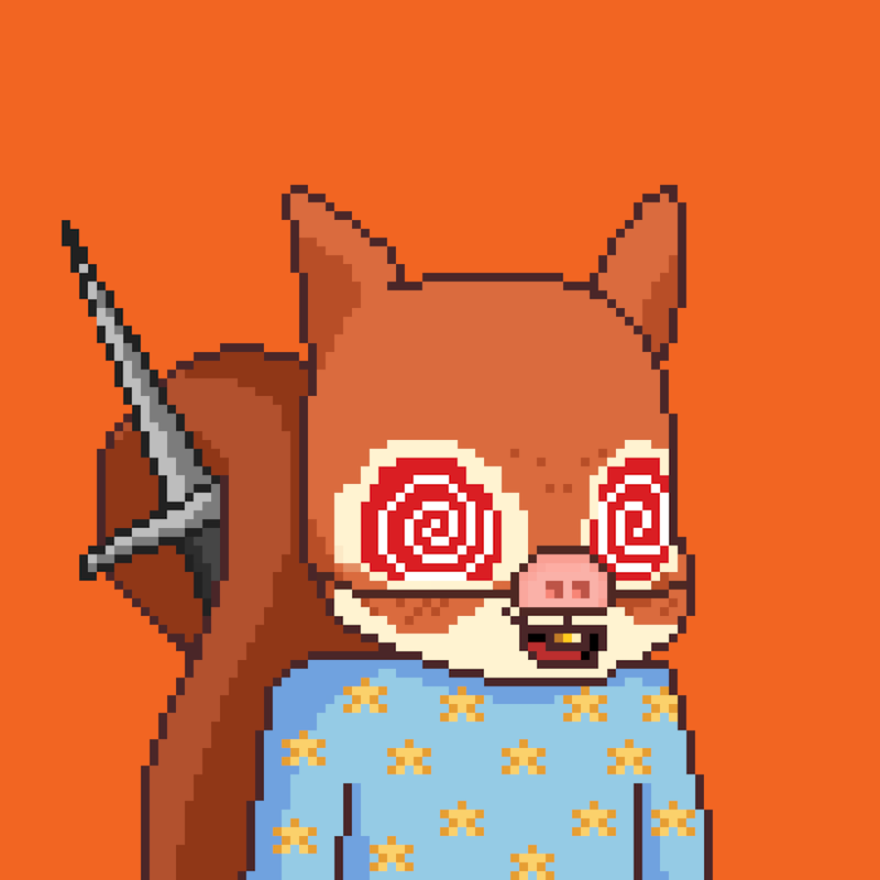 Pixel Squirrels #2435